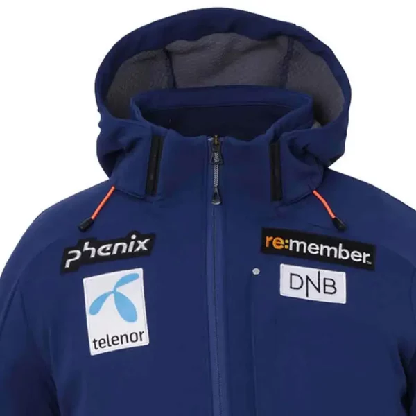 Phenix Mens Norway Alpine Team Soft Shell Jacket - Dark Blue2