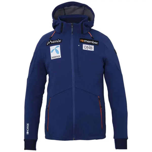 Phenix Mens Norway Alpine Team Soft Shell Jacket - Dark Blue1