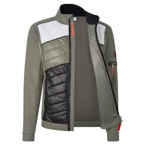 Bogner Mens Jadon Hybrid Insulator Jacket - Slate Green2