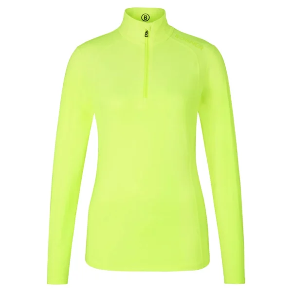 Bogner Womens Medita Fleece First Layer Shirt - Vibrant Yellow1