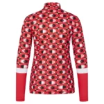 Bogner Womens Tinja First Layer Shirt - Multicolor Red2