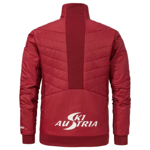 Schöffel Mens Austrian Ski Team Pontresina M RT Insulator Jacket - Biking Red2