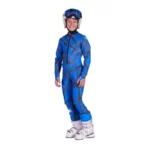 Spyder Boys Performance GS Race Suit - Elektrisch Blauw1