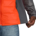 Spyder Mens Glissade Insulator Jacket - Twisted Orange4