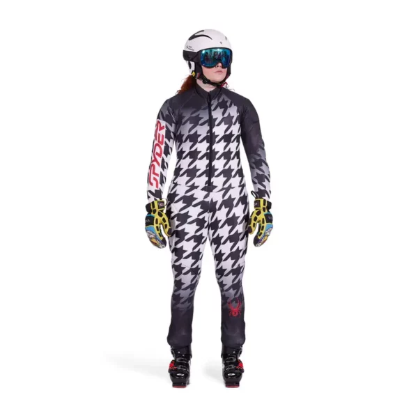 Spyder Womens Performance GS Race Suit - Black Combo1
