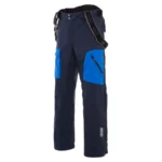 Colmar Mens French Ski Team Full Side Zipper Pant - Blue Black Abyss Blue13