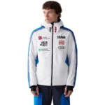 Colmar Mens French Ski Team Jacket - White Abyss Blue1