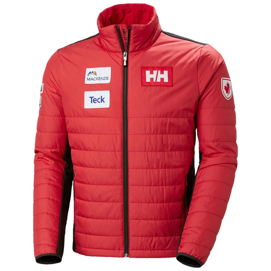 Helly Hansen Men's Canada Ski Team World Cup Insulator Jacket - Red ACA