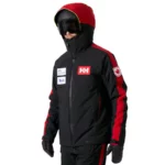 Helly Hansen Manteau de Coupe du monde de l’équipe canadienne de ski pour hommes - Noir ACA2