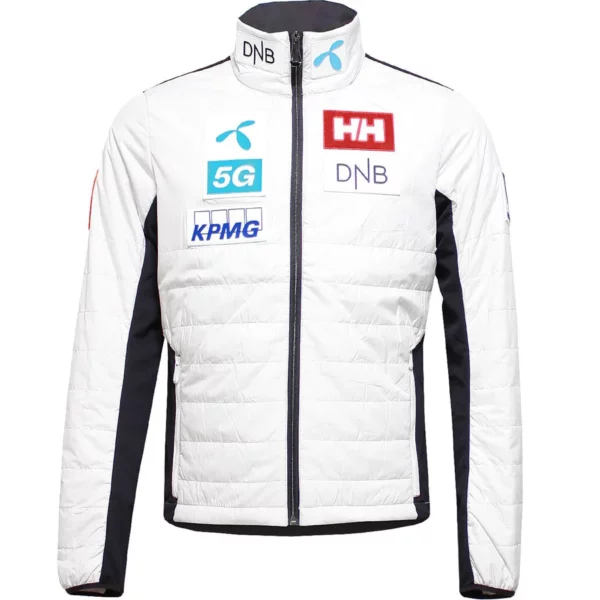 Helly Hansen Heren Noorwegen Ski Team World Cup Isolator Jas - Nimbus Cloud NSF1