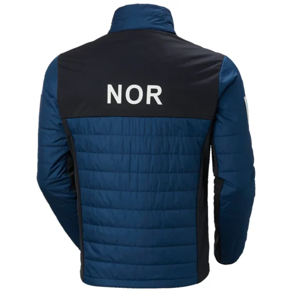 Helly Hansen Heren Noorwegen Ski Team World Cup Insulator Jacket - Ocean NSF7