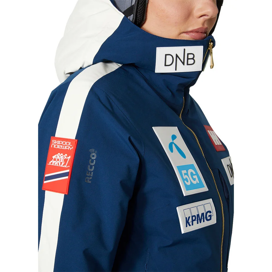 Chaqueta Helly Hansen para mujer del equipo de esquí Noruega Ski