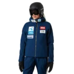 Helly Hansen Veste de Coupe du monde de ski de l’équipe de Norvège pour femmes - Ocean NSF1