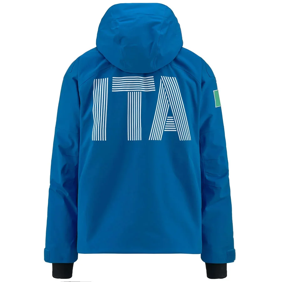 Kappa Men's ITA Team Ski Jacket - Blue Brillant 
