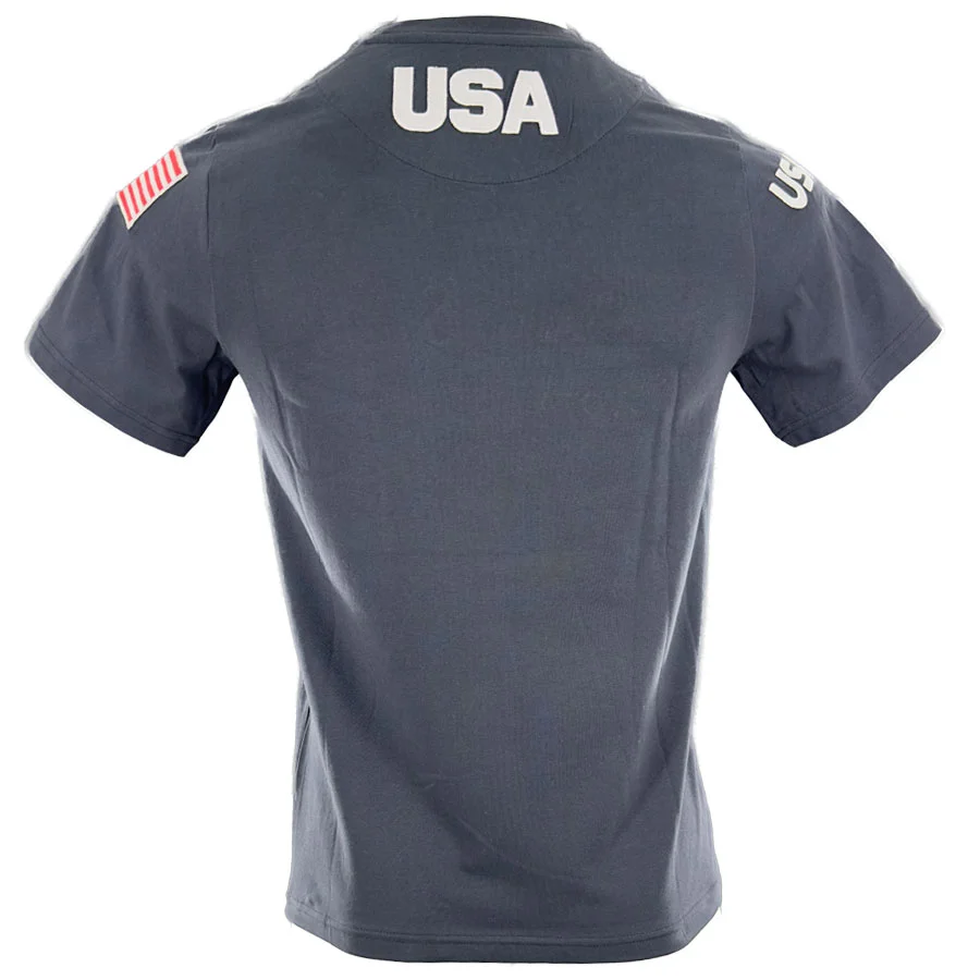 Kappa Men\'s USA Ski Team T Shirt - Blue Dark Navy - Wintersport.tv | Ski  Fashion & Racing Shop