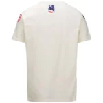 Kappa Mens USA Ski Team T Shirt - White Milk FP2