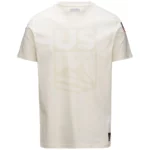 Camiseta Kappa USA Ski Team para hombre - White Milk FP1