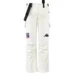 Kappa Womens USA Ski Team Pantalon - Blanc Antique Black1
