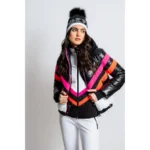 Sportalm Womens Airbrush Ski Jacket - Zwart2