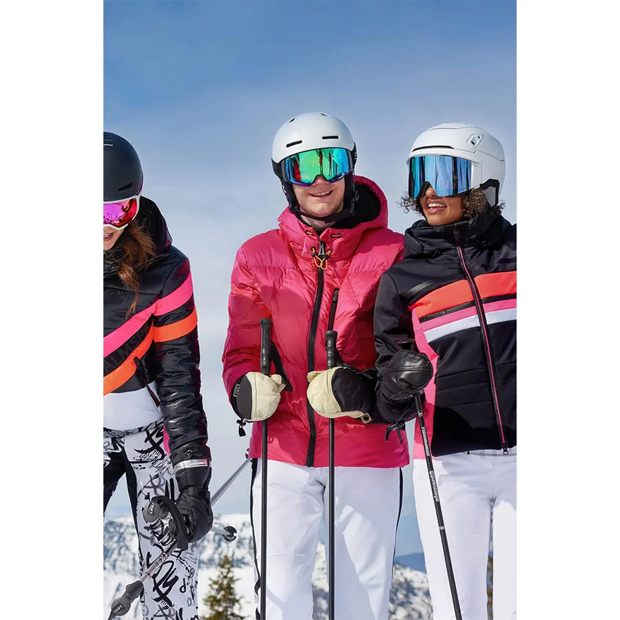  tectop Chaquetas de esquí para mujer, abrigo de nieve