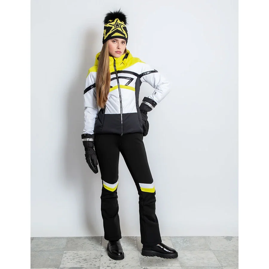 Sportalm Women's Starter Ski Jacket - Blazing Yellow - Wintersport