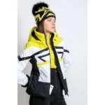 Sportalm Veste de Ski Starter Femme - Jaune flamboyant2