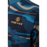 Bogner Fire + Ice Camisa Pascal Primera Capa para Hombre - Azul Marrón2