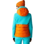 Bogner Fire + Ice Womens Janka3 Ski Jacket - Ice Blue Orange4
