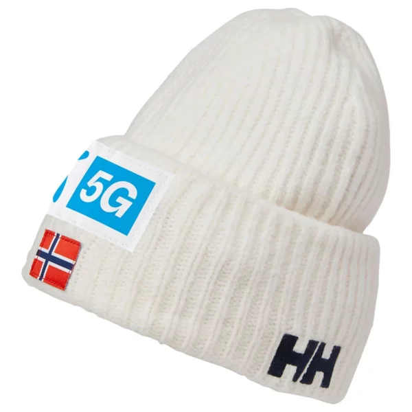 Helly Hansen Norway Ski Team Soft Rip Beanie - White1