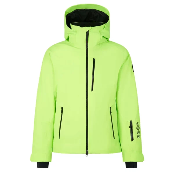 Bogner Fire + Ice Manteau de ski Eason3 T pour homme - Vert vibrant1