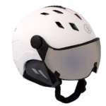 Bogner Ski Helmet 007 Bullet with Visor - White12