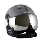 Bogner Ski Helmet with Visor St.Moritz - Green Slate2