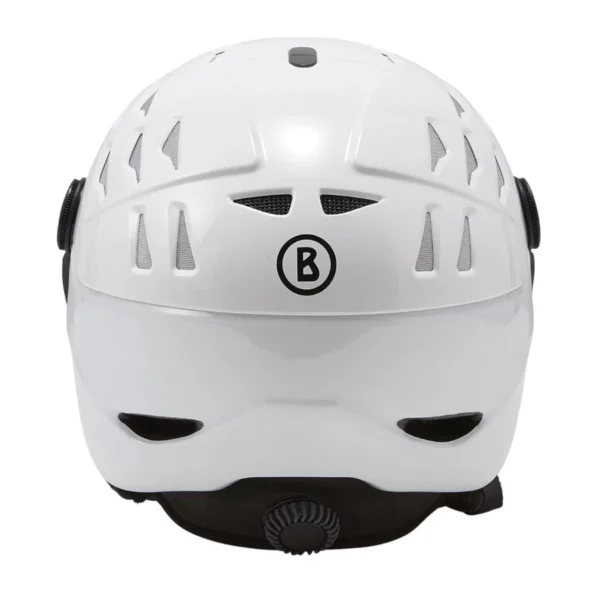 Bogner Ski Helmet with Visor St.Moritz - White3