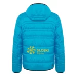 Colmar Mens Slovenia Ski Team Insulator Jacket - Mirage Blue Wasabi3