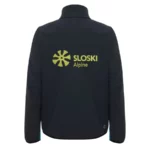 Colmar Mens Slovenia Ski Team Soft Shell Jacket - Mirage Blue Blackboard3
