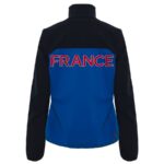 Colmar Womens French Ski Team Soft Shell Jacket - White Blue Abyss6