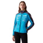 Colmar Womens Slovenia Ski Team Soft Shell Jacket - Mirage Blue Blackboard1