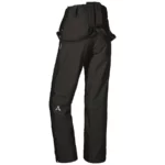 Schöffel Mens Austrian Ski Team Samnaun Full Side Zipper Pant - Black2