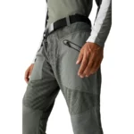 Pantalón de esquí Bogner Codie Cord para hombre - Verde pizarra5