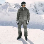 Pantalón de esquí Bogner Codie Cord para hombre - Verde pizarra3