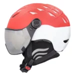 Bogner Ski Helmet with Visor St.Moritz - Fast Red2
