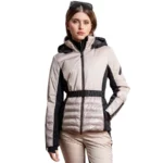 Sportalm Womens Oxford Ski Jacket - Taupe Pink3
