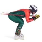 Spyder Combinaison de course de la Coupe du monde de descente pour hommes - Cypress Green3