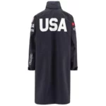 Kappa USA Ski Team Race Jas - Blauw Donker USST3