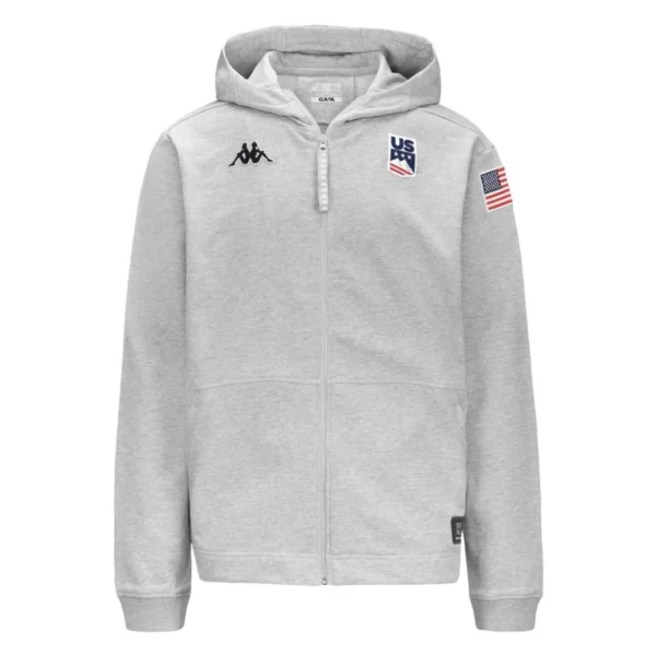 Kappa USA Team Arufeoda Sweater Sweat à capuche - Grey3