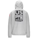 Kappa USA Team Arufeoda Sweater Hoodie - Grey2