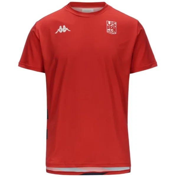 Kappa USA Team Kombat T-Shirt Rot1