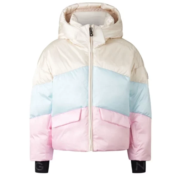 Bogner Mädchen Linda D Skijacke - eggshell1