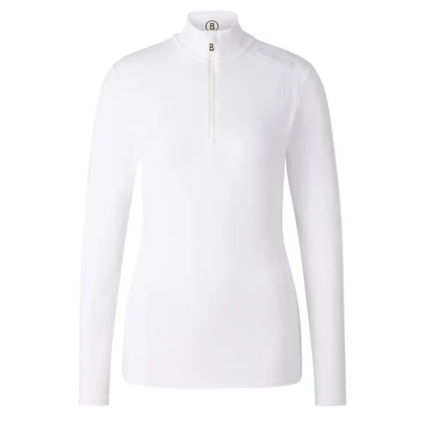 Bogner Donna Medita Primo Strato Camicia - Bianco