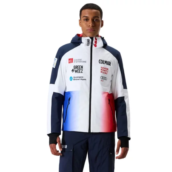 Colmar Veste Equipe de France Homme - Blanc Bleu Rouge3